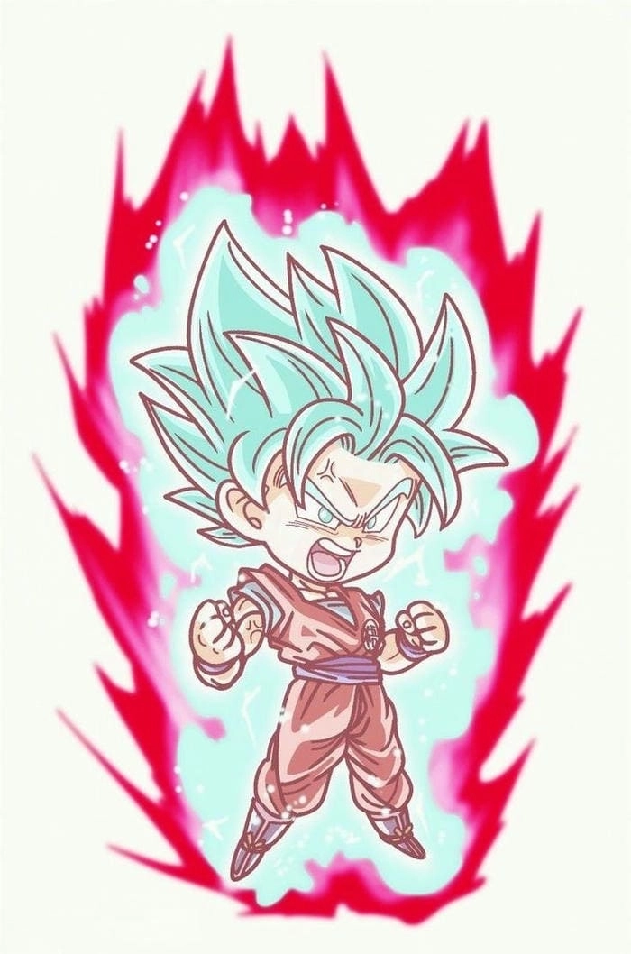 Tải ngay ảnh goku chibi cực chất dành cho tín đồ dragon ball