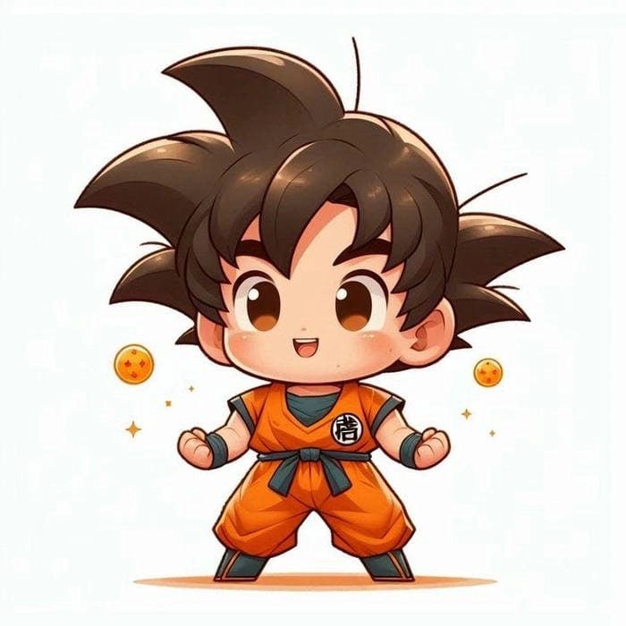 Khám phá dragon ball z goku chibi trong phiên bản mini độc đáo