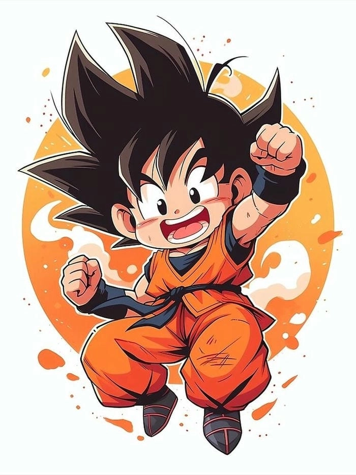 Khám phá goku chibi dance nhảy cực kỳ vui nhộn