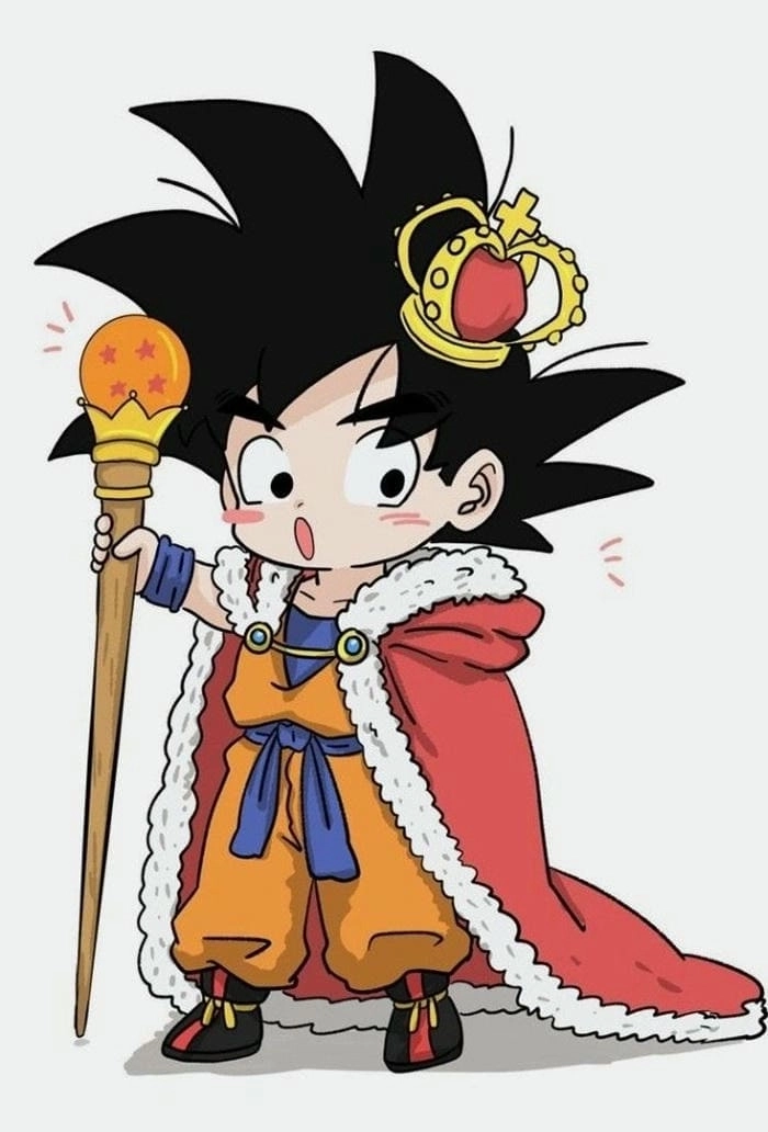 Chiêm ngưỡng goku chibi kamehameha với chiêu thức huyền thoại