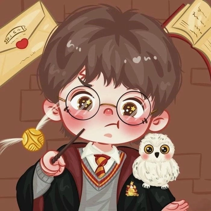 Hình nền harry potter chibi cực đẹp cho máy tính và điện thoại
