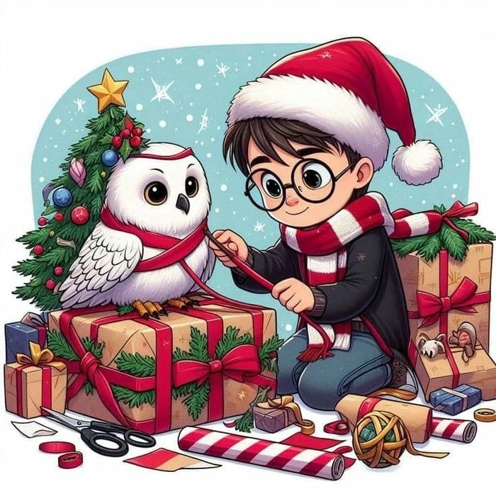 Harry potter chibi hermione cô bạn thông minh với ánh mắt cute