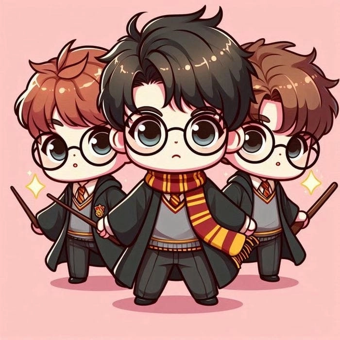 Harry potter chibi drawings tuyệt vời cho người mê vẽ minh họa