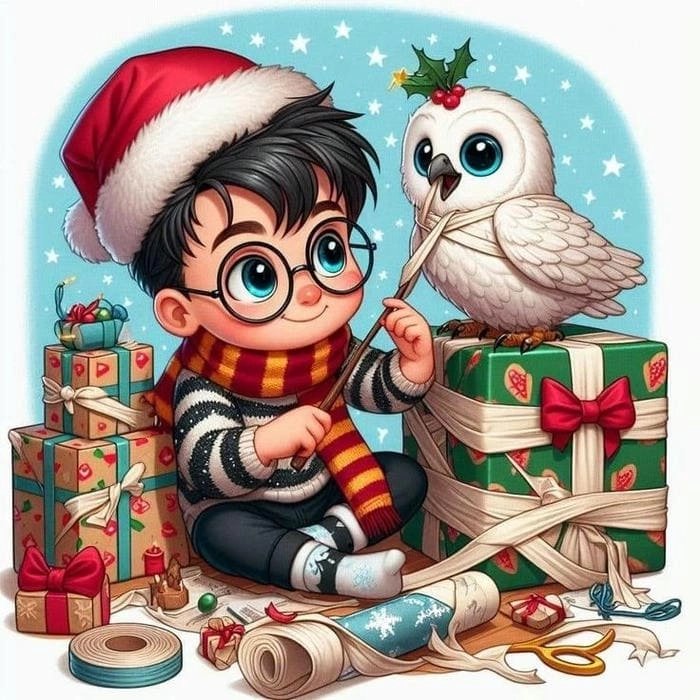 Harry potter chibi art độc đáo sáng tạo cho tín đồ nghệ thuật