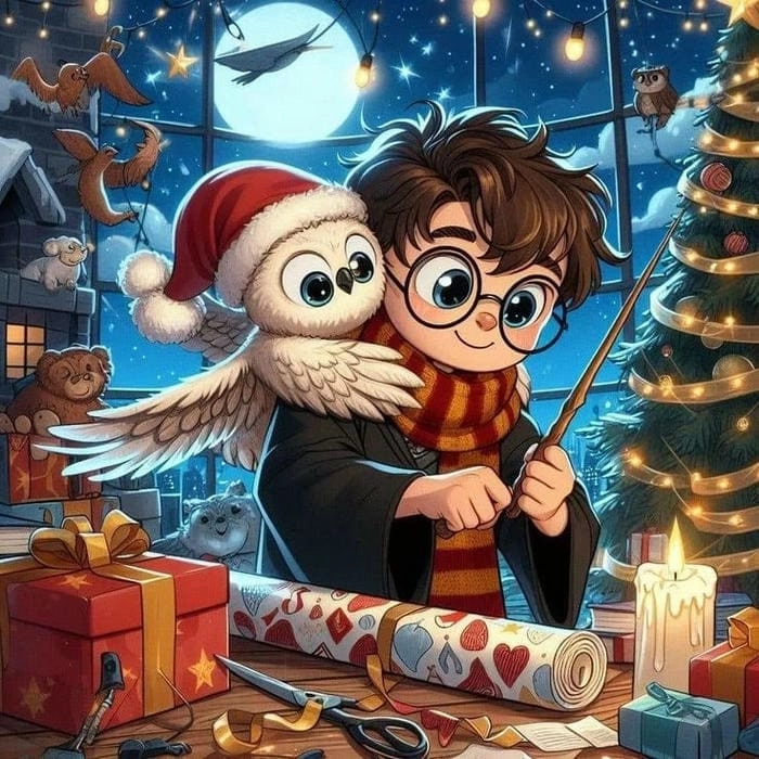 Harry potter chibi characters png tải nhanh bộ icon cực kỳ sinh động