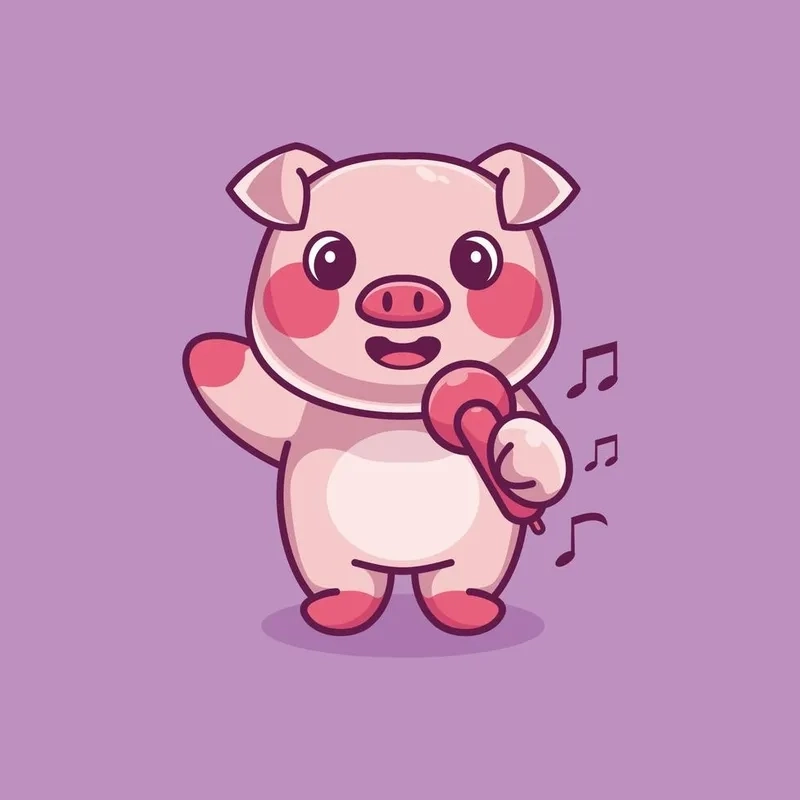 Heo chibi cute làm tan chảy trái tim người xem