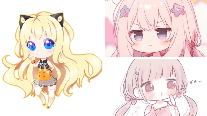 Thế giới hình ảnh anime cute dễ thương đầy sắc màu
