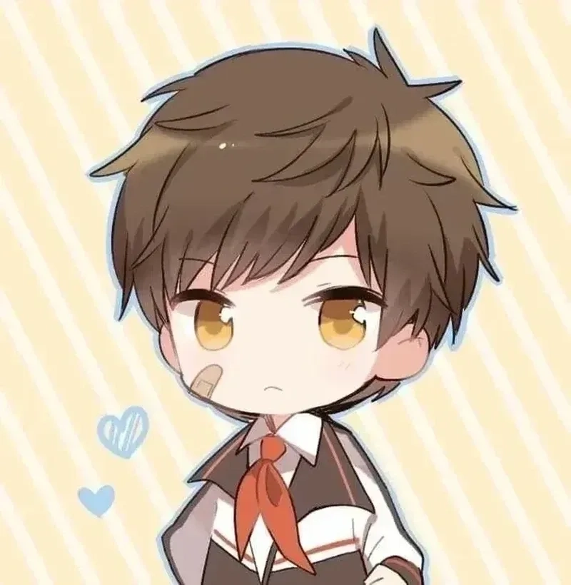 Avatar nam cute chibi khiến mọi ánh mắt đều đổ dồn