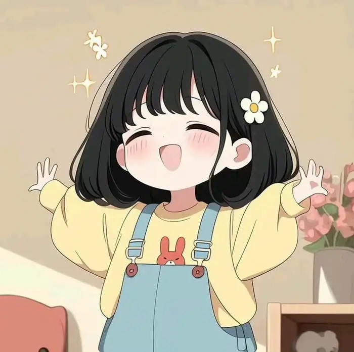Chibi cute girl avatar ảnh anime đáng yêu cực phẩm