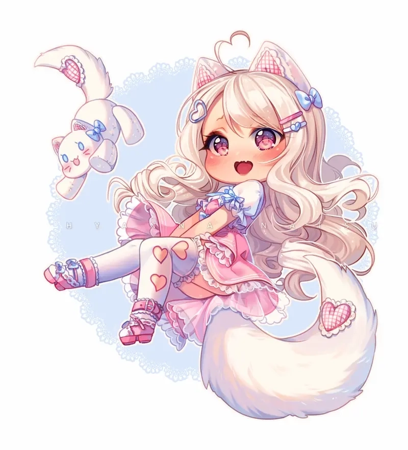 Top chibi cute hình nền dễ thương ngọt ngào cho điện thoại