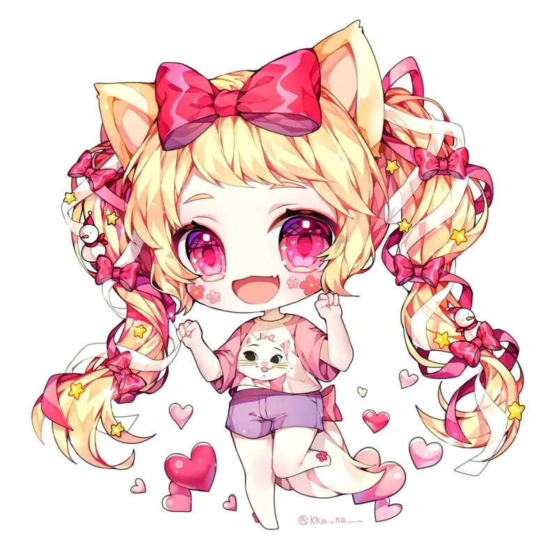 Cập nhật ngay bộ ảnh nền chibi siêu dễ thương cực hot