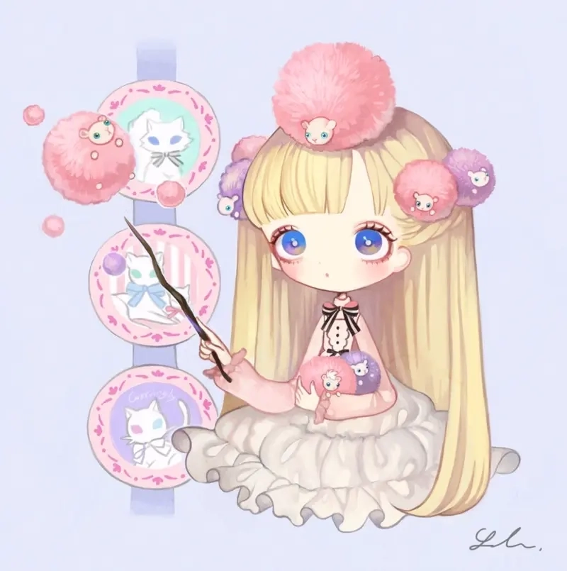 Khám phá hình nền chibi nữ ngầu độc lạ dành cho bạn cá tính