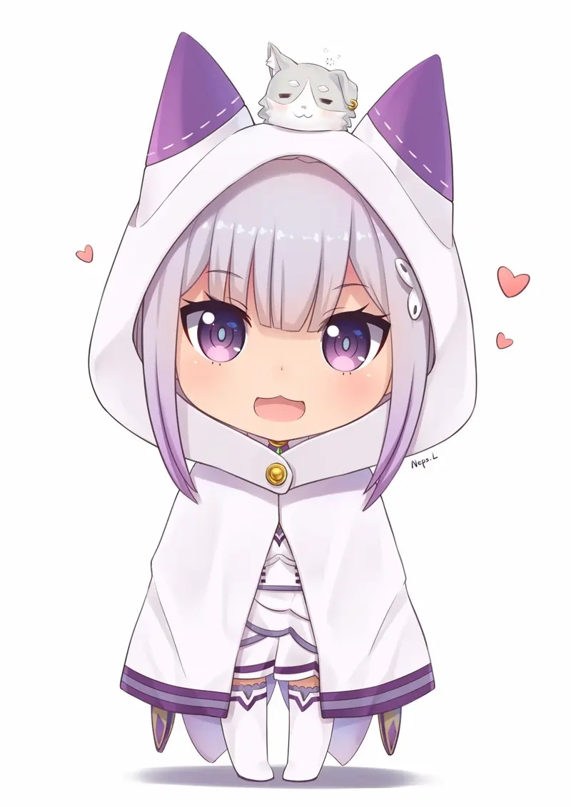 Bộ ảnh ngộ nghĩnh chibi hình nền cute đẹp và lôi cuốn nhất