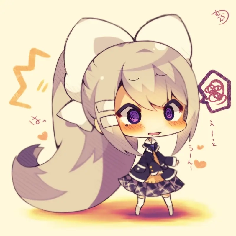 Những mẫu hình nền dễ thương chibi khiến bạn không thể rời mắt