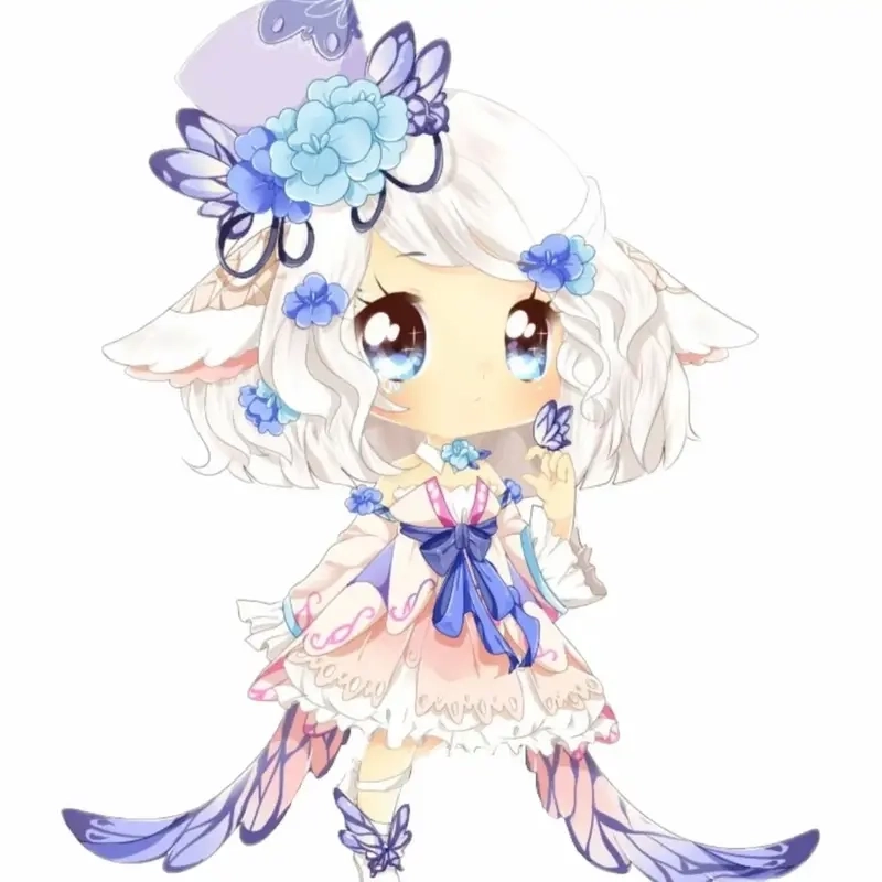 Bộ ảnh nền đẹp chibi phù hợp cho cả điện thoại và máy tính