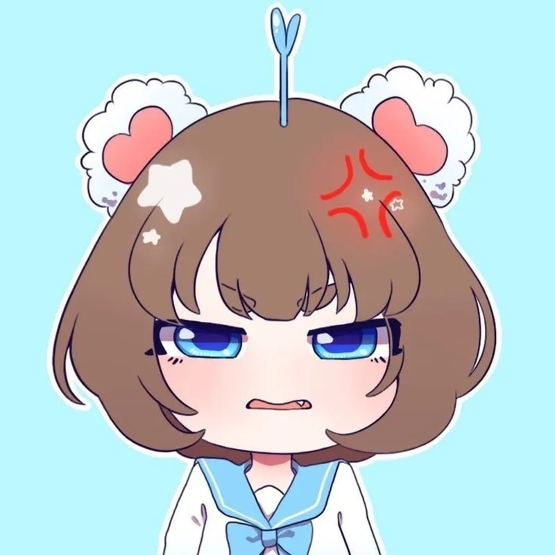 Hình ảnh mèo simmy chibi cute siêu đáng yêu và sinh động