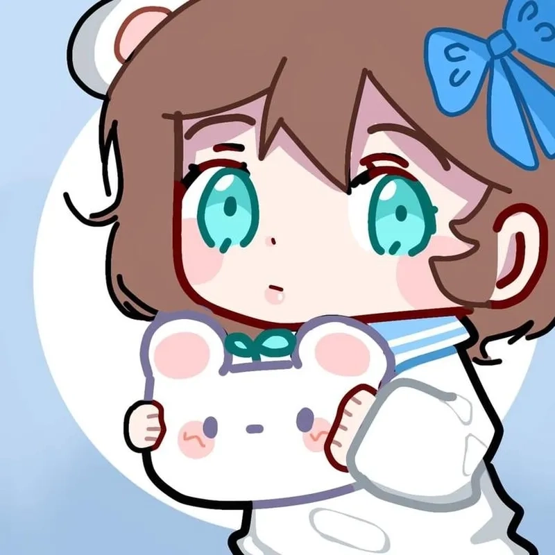 Hình ảnh mèo simmy chibi nổi bật trên mạng xã hội