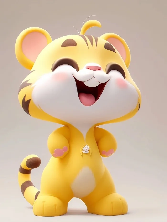 Hổ chibi dễ thương làm tan chảy mọi ánh nhìn ngay lần đầu