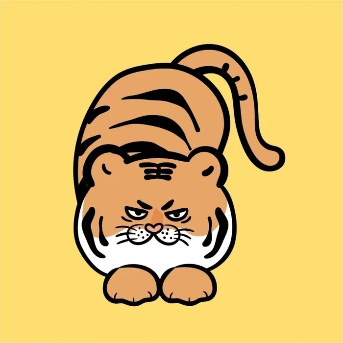 Chibi hổ đáng yêu từ cái nhìn đầu tiên không thể bỏ lỡ