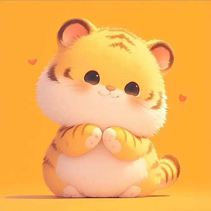 Vẽ con hổ chibi cute cực kỳ đơn giản và siêu thu hút