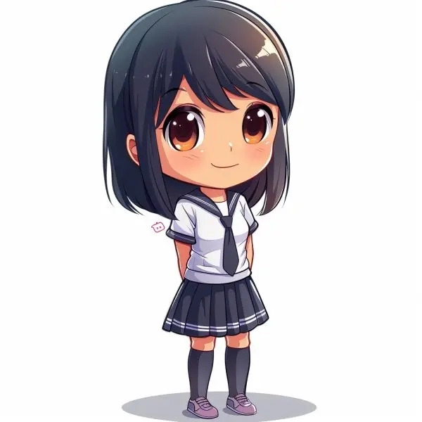 Bộ ảnh chibi học sinh đầy cảm xúc của tuổi học trò