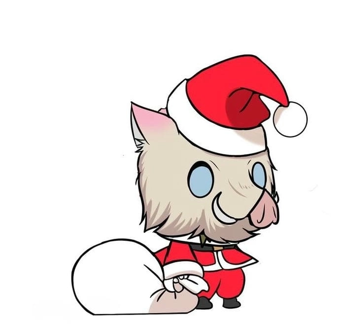 Thỏa sức trang trí với Inosuke chibi sticker siêu đáng yêu