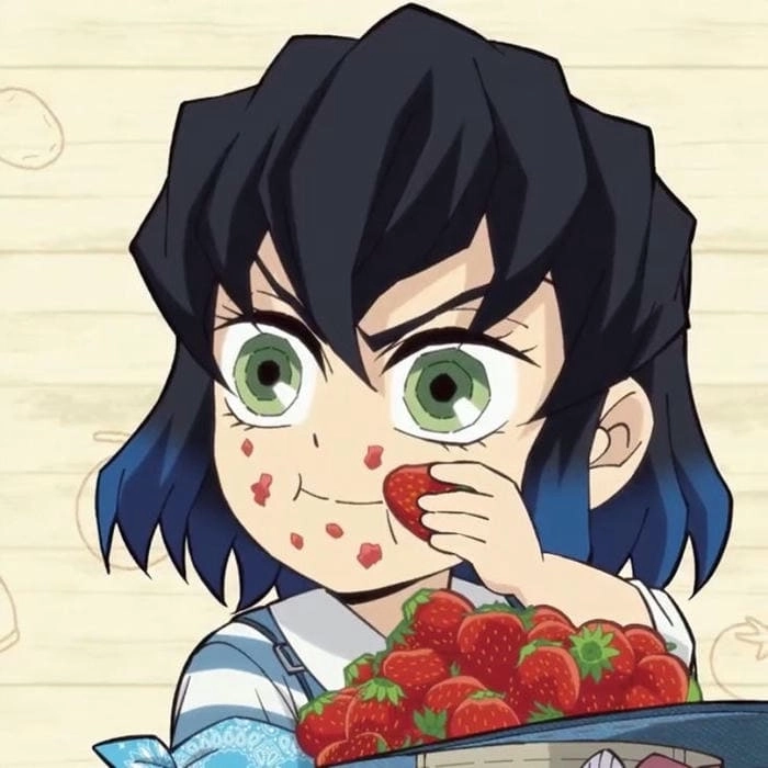 Ngọt ngào và đáng yêu với Inosuke x Aoi chibi