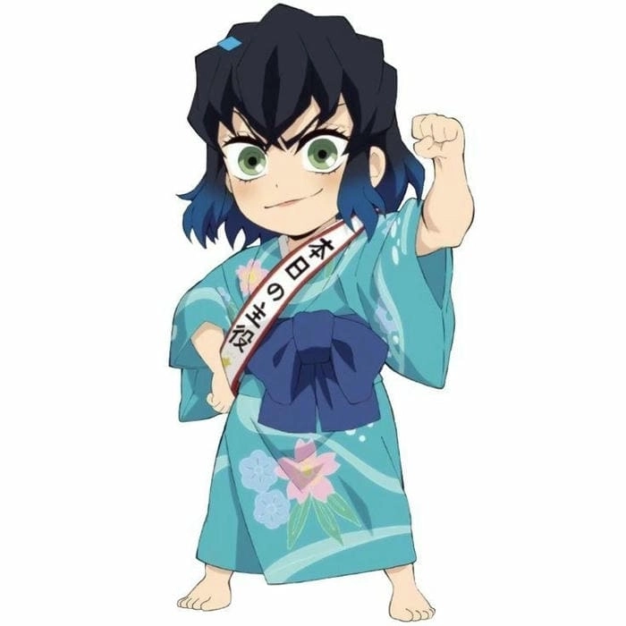 Hướng dẫn chi tiết cách vẽ Inosuke chibi cực dễ hiểu