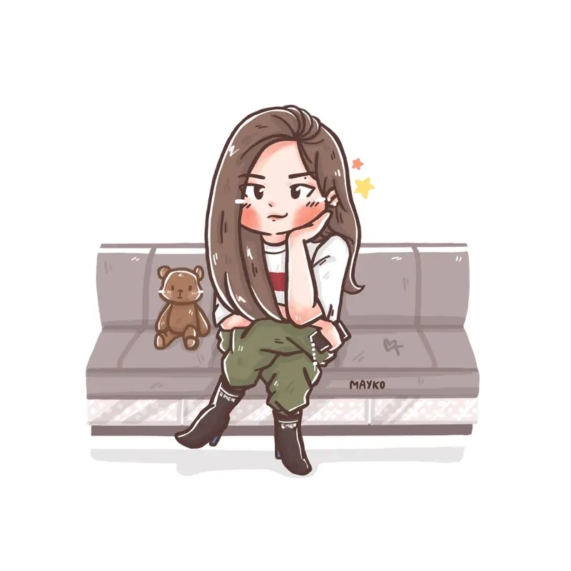 Jennie chibi cute khiến dân mạng mê mẩn ngay từ ánh nhìn đầu