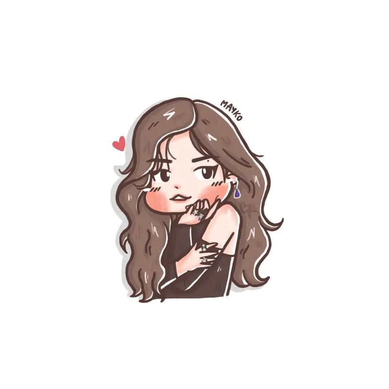 Blackpink Jennie chibi tỏa sáng với tạo hình ngộ nghĩnh