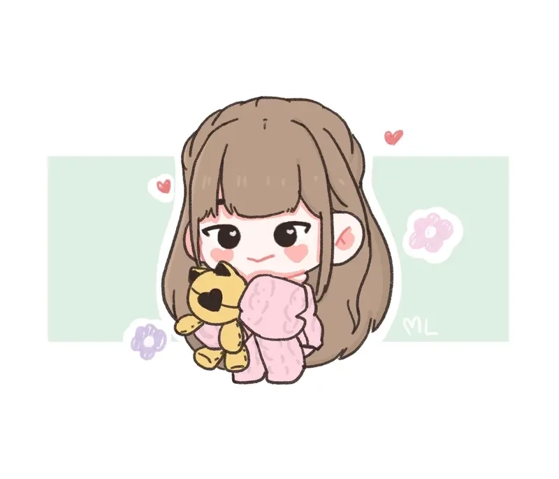 Vẽ Jennie Blackpink chibi tinh tế khiến fan thích mê