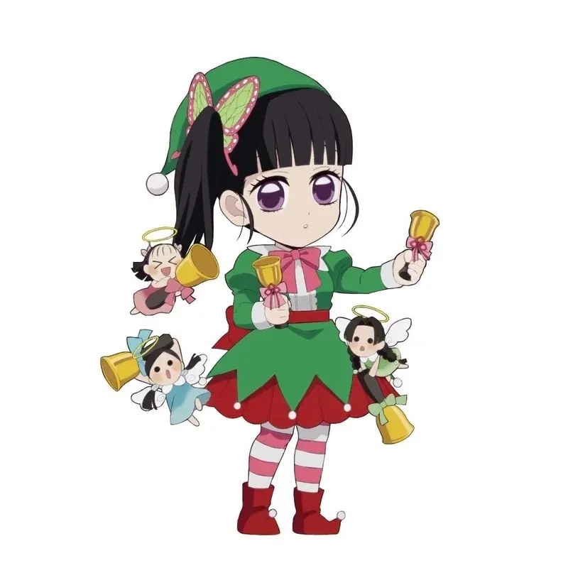 Kanao Tsuyuri chibi dễ thương cho tín đồ demon slayer