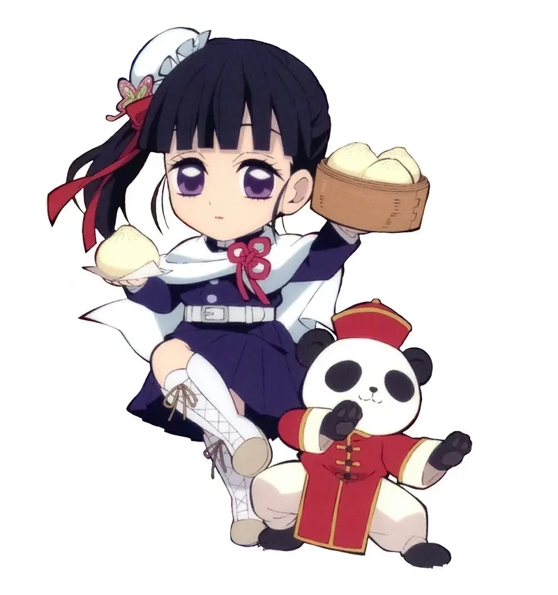 Hình ảnh Kanao chibi dễ thương cho tín đồ demon slayer