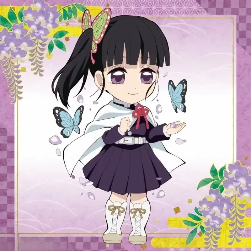 Tsuyuri Kanao chibi cute dễ thương cho tín đồ demon slayer