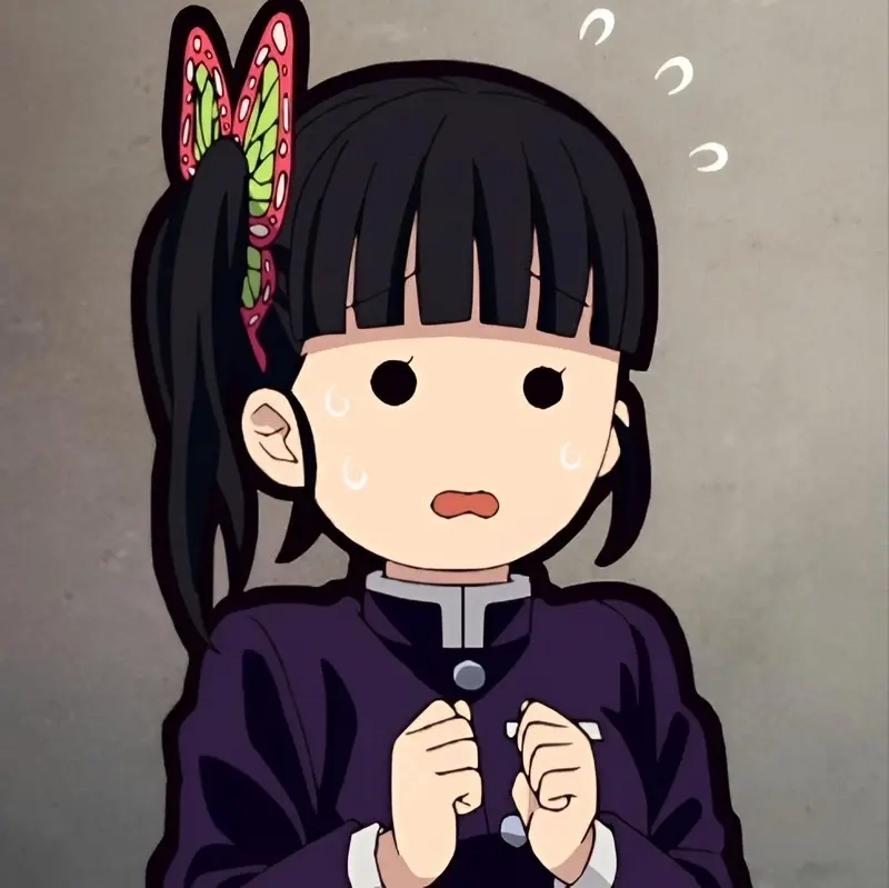 Ảnh Kanao chibi dễ thương cho tín đồ demon slayer