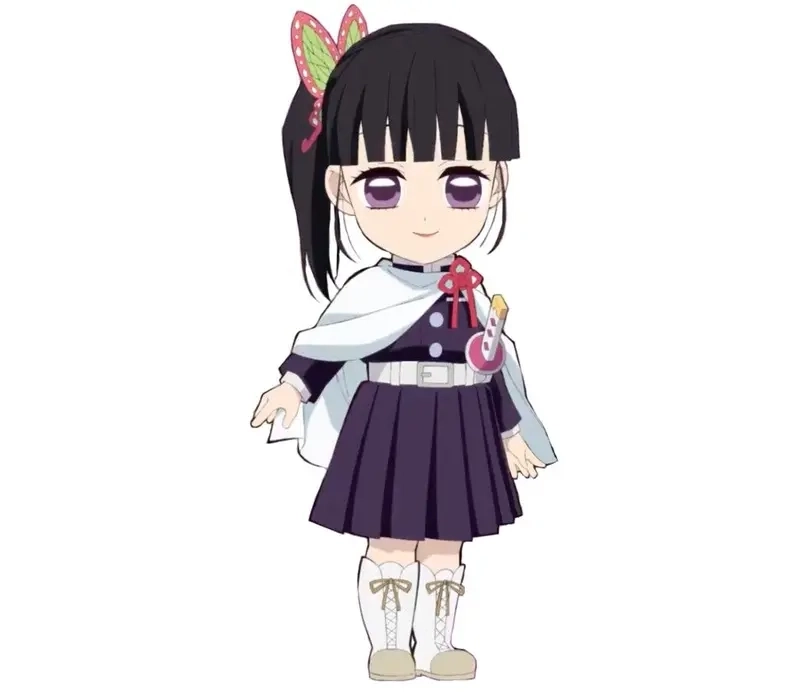 Kanao chibi dibujo dễ thương cho tín đồ demon slayer