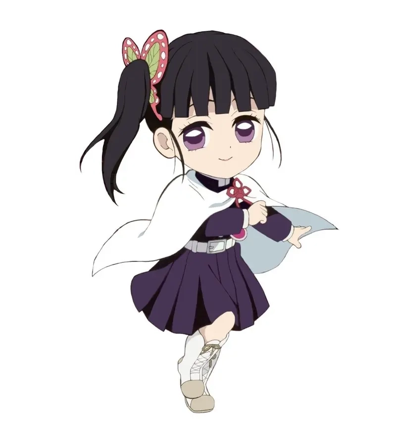 Kanao chibi drawing dễ thương cho tín đồ demon slayer