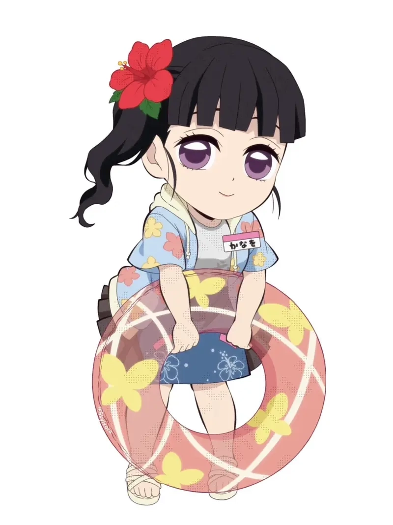 Kanao chibi kawaii dễ thương cho tín đồ demon slayer