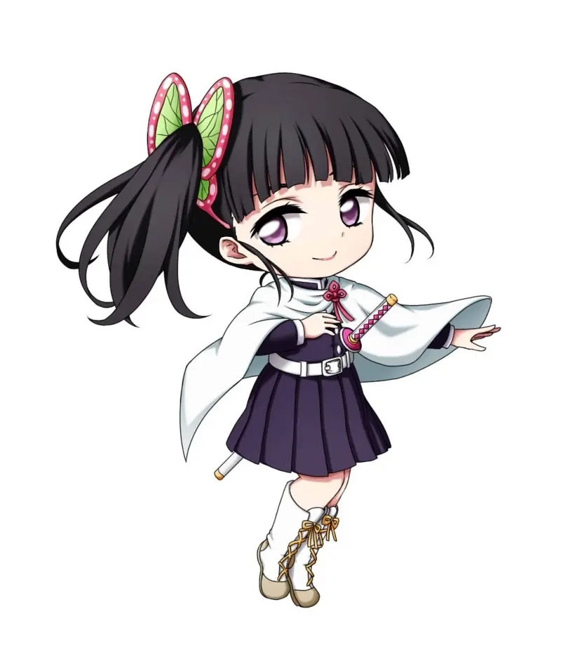 Kanao chibi meme dễ thương cho tín đồ demon slayer