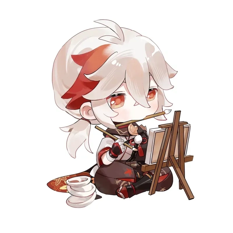 Bộ sưu tập Kazuha chibi genshin khiến ai nhìn cũng mê