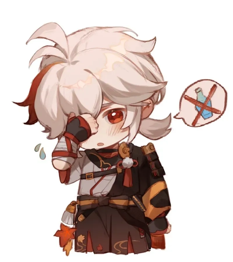 Bộ sưu tập Ảnh kazuha chibi siêu cute dành cho fan Genshin
