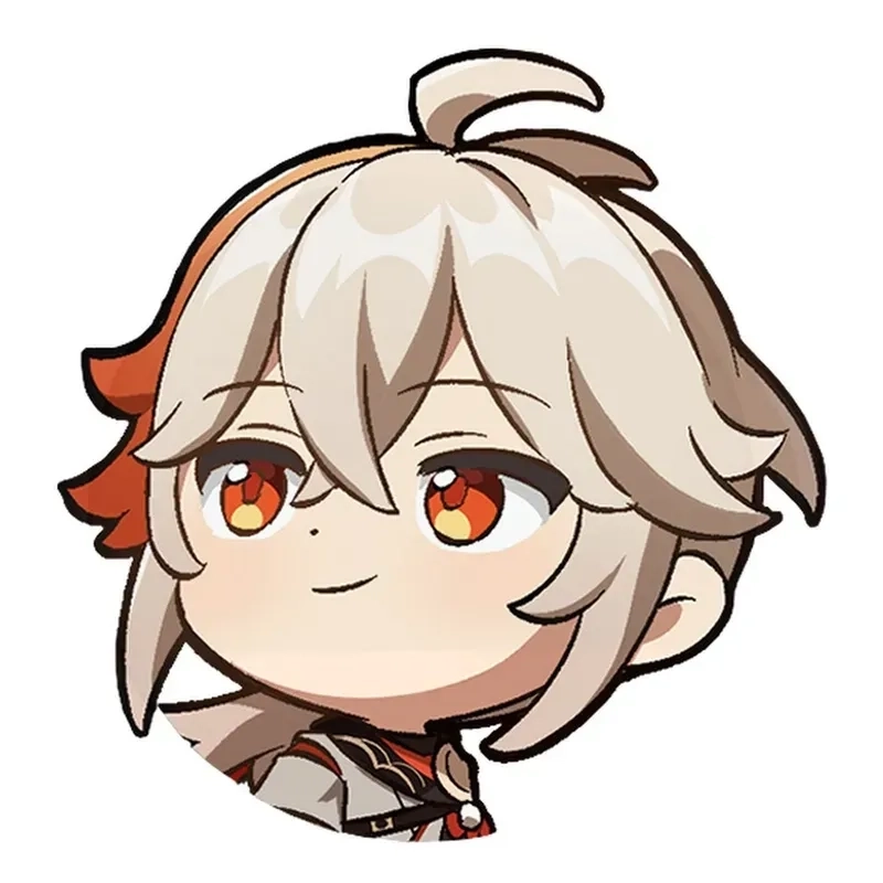 Chiêm ngưỡng Kaedehara kazuha chibi với biểu cảm siêu dễ thương