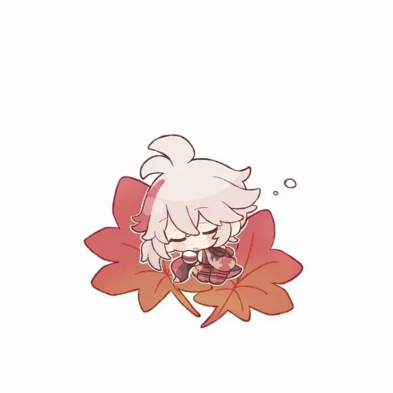 Fanart Kazuha childe chibi ngọt ngào khiến ai cũng thích