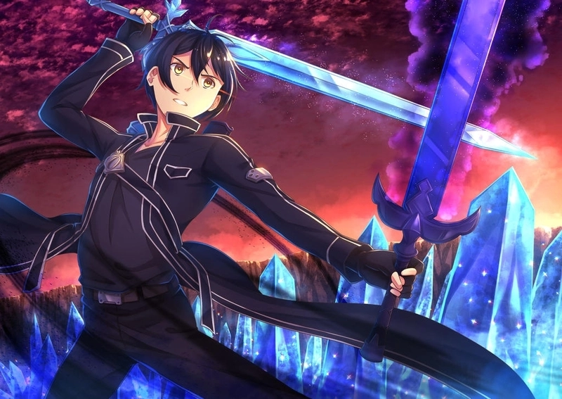 Chiêm ngưỡng sức mạnh bóng tối từ kirito black sword
