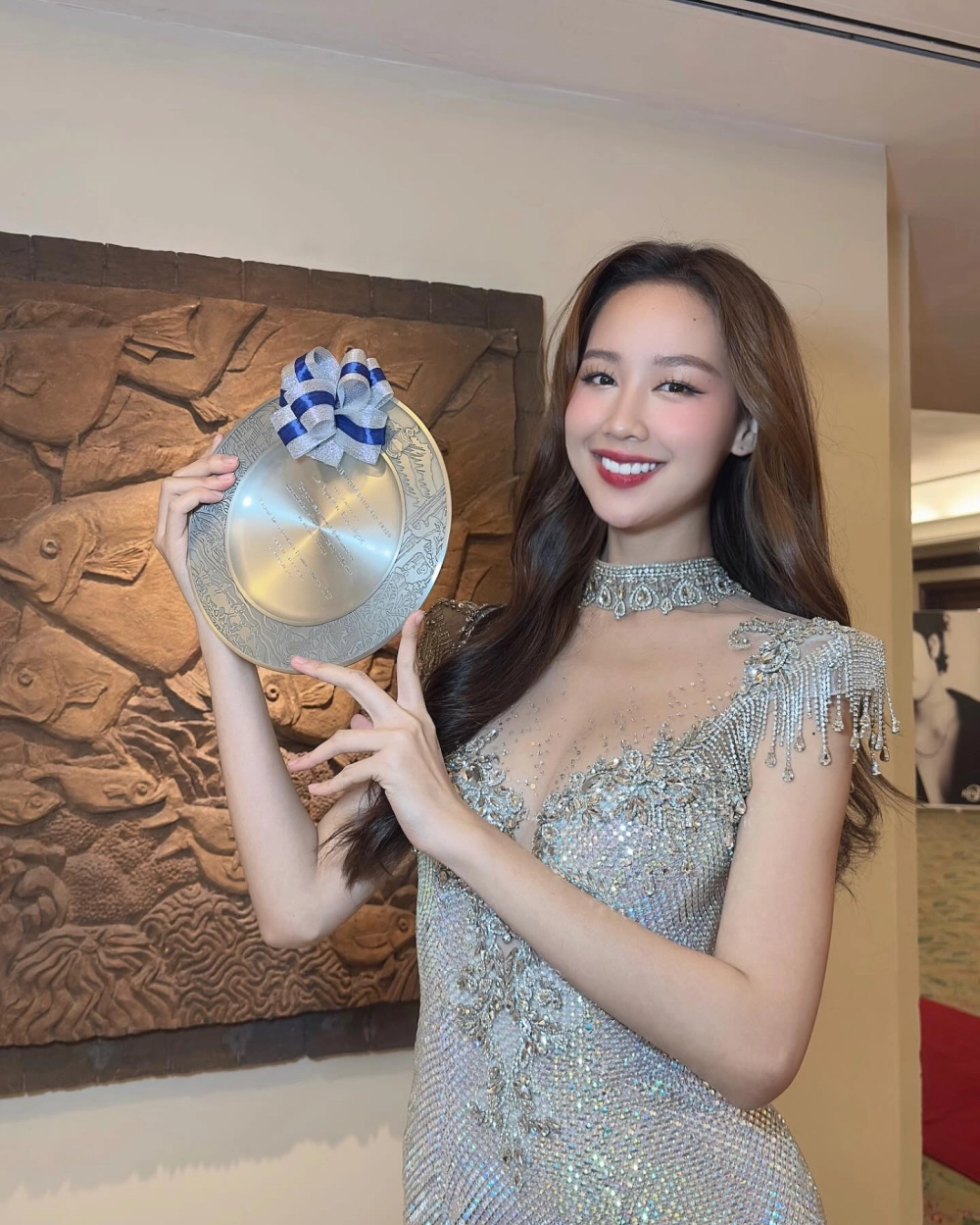 Hoa hậu liên lục địa 2022 Lê Nguyễn Bảo Ngọc rực rỡ