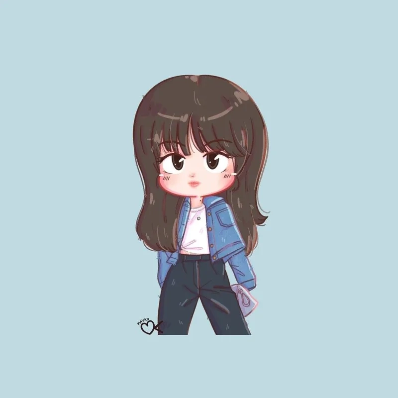 Khám phá thế giới Lisa Blackpink chibi đáng yêu khó cưỡng
