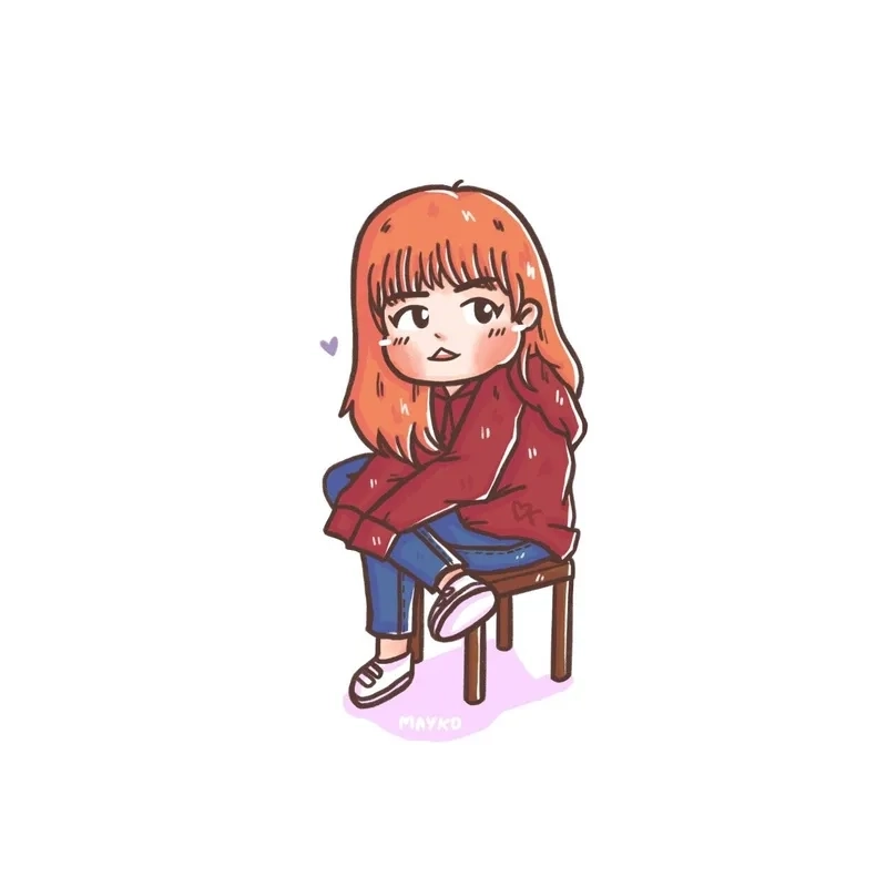 Tuyển chọn Blackpink chibi cute Lisa đáng yêu nổi bật