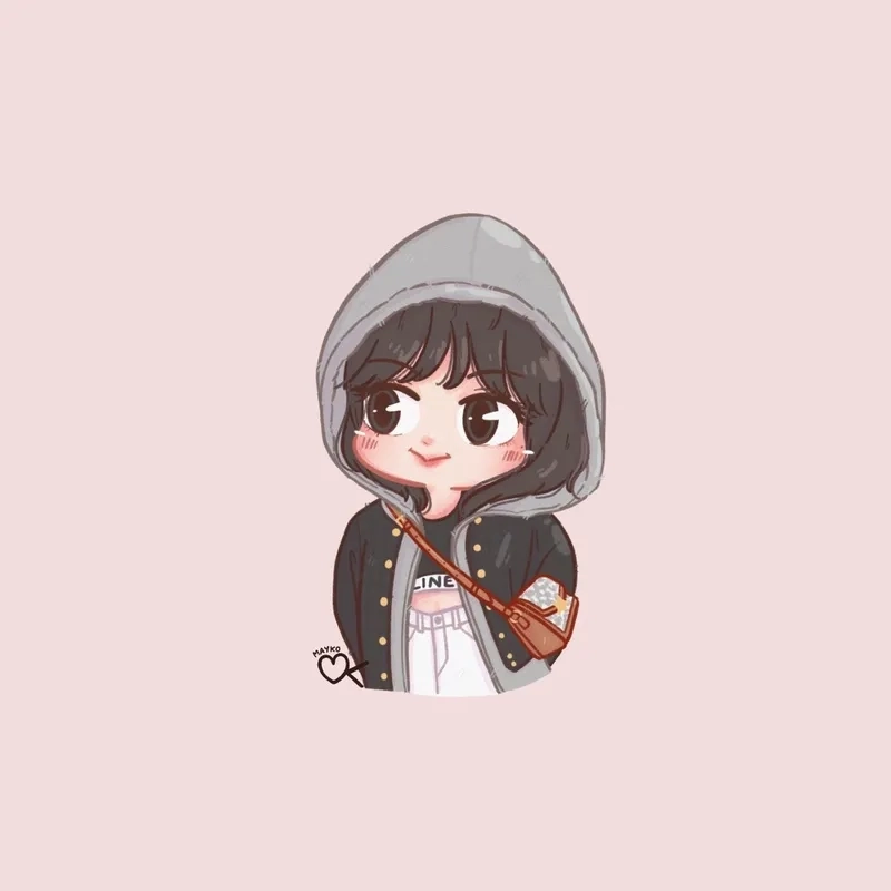 Khám phá ngay bộ Blackpink chibi Lisa cute siêu hút mắt