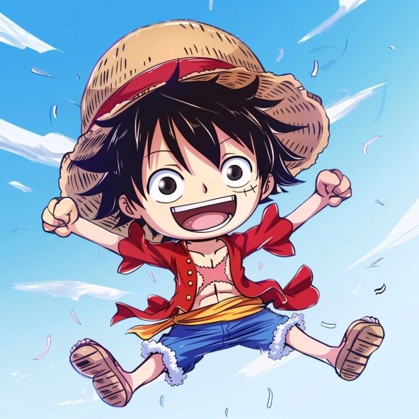 Kho hình ảnh luffy chibi đa dạng phong cách cute và cool