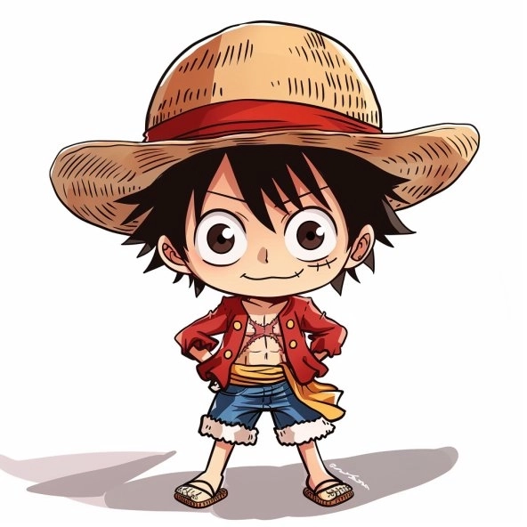 Chọn ngay ảnh chibi luffy đẹp để làm avatar siêu yêu